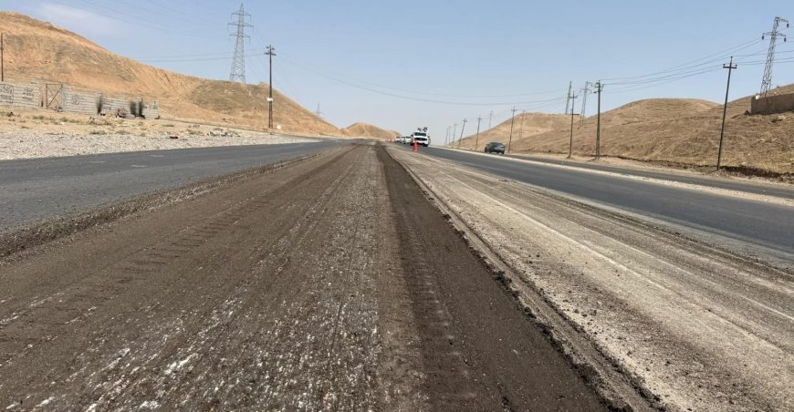 رێگەی کەرکوک بۆ سلێمانی نوێژەن دەکرێتەوە و فراوان دەکرێت