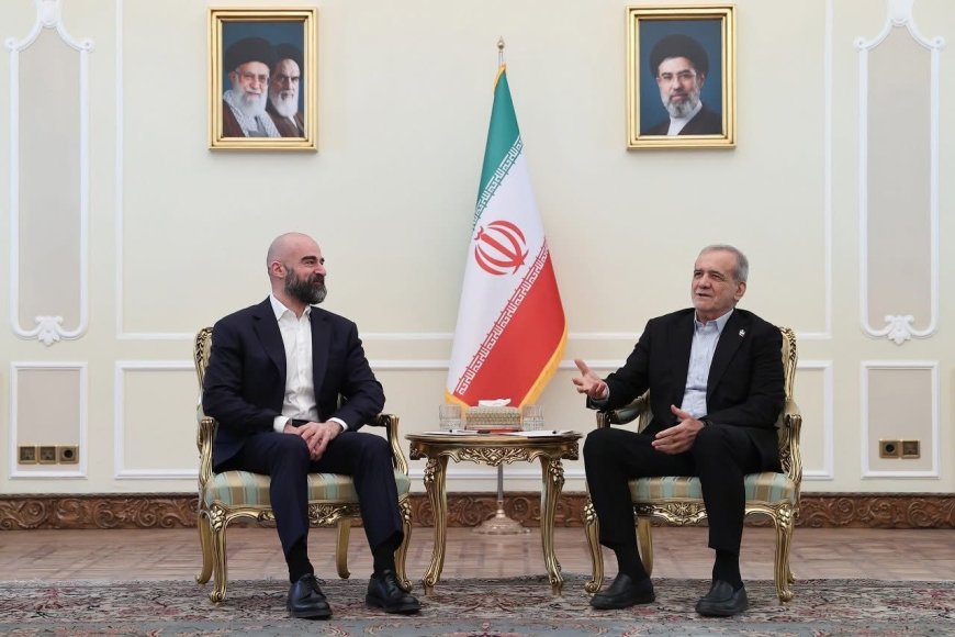 بافڵ تاڵەبانی و سەرۆکی ئێران کۆبوونەوە